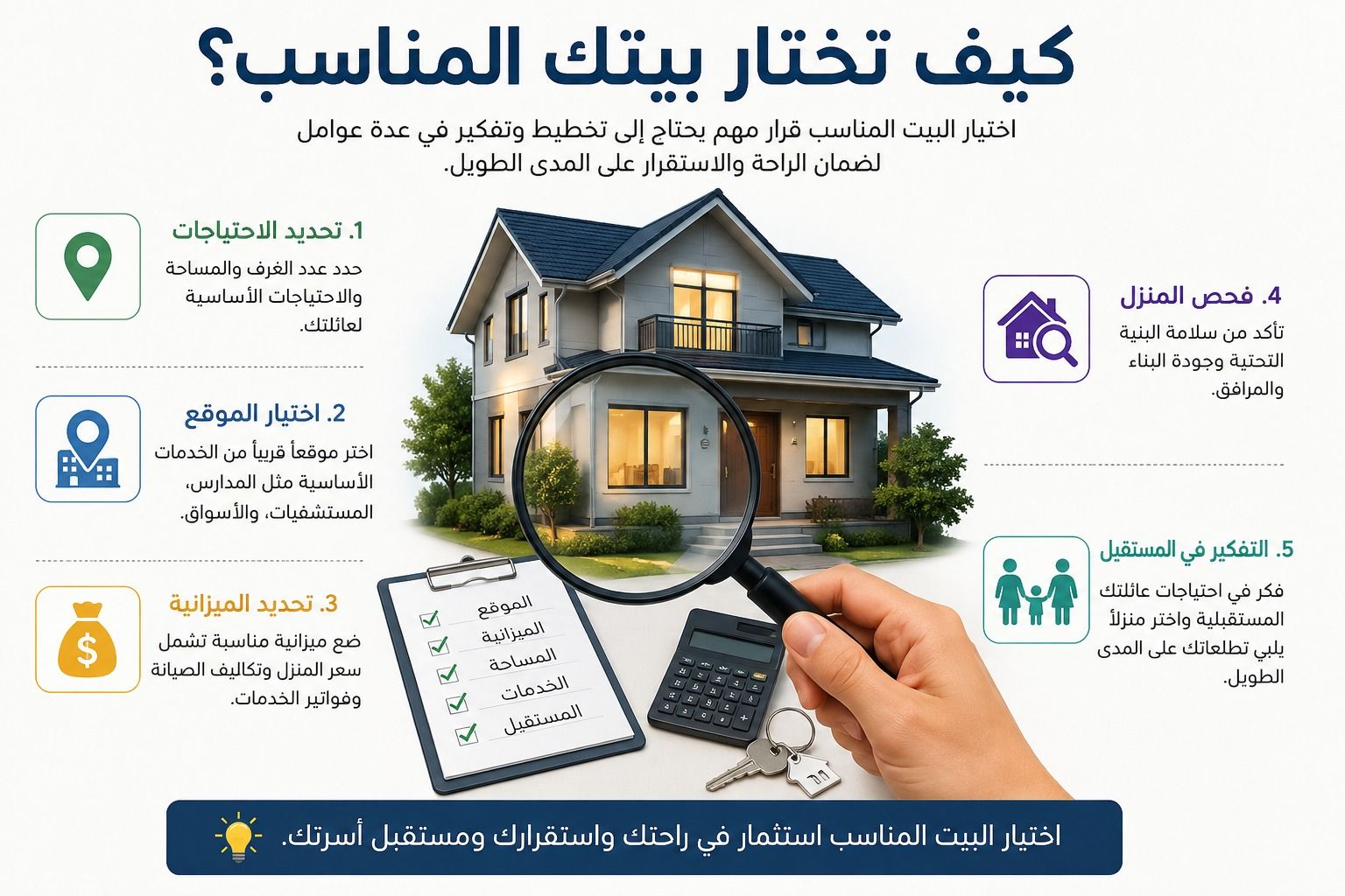 How to pick your ideal home